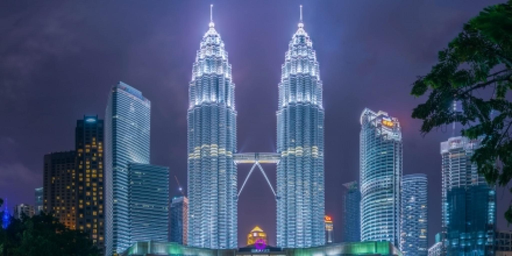 Twin spires in Malaysia